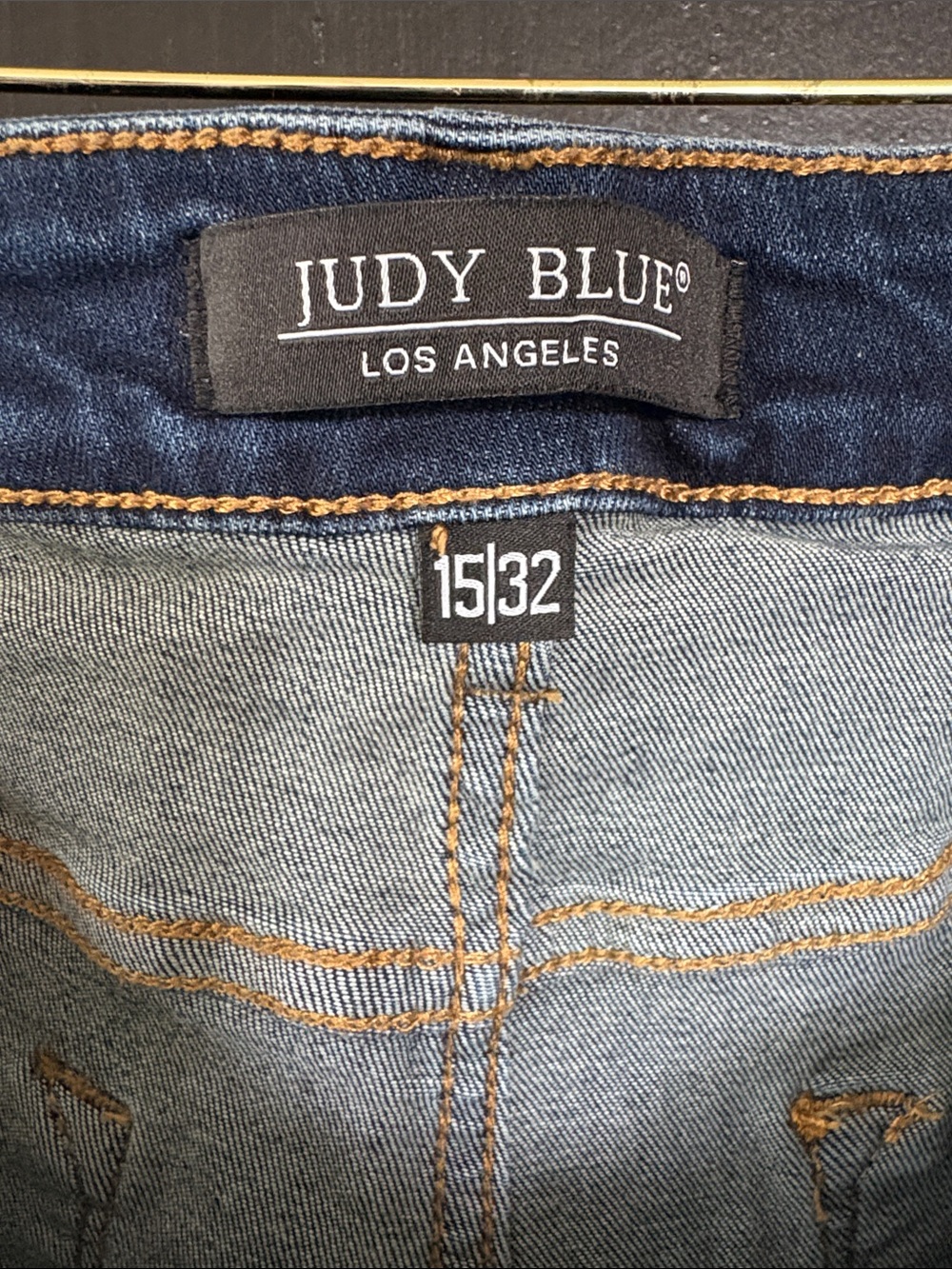 👖 Judy Blue Skinny Jeans with Front Seam. Size 15/32 - Picture 12 of 16